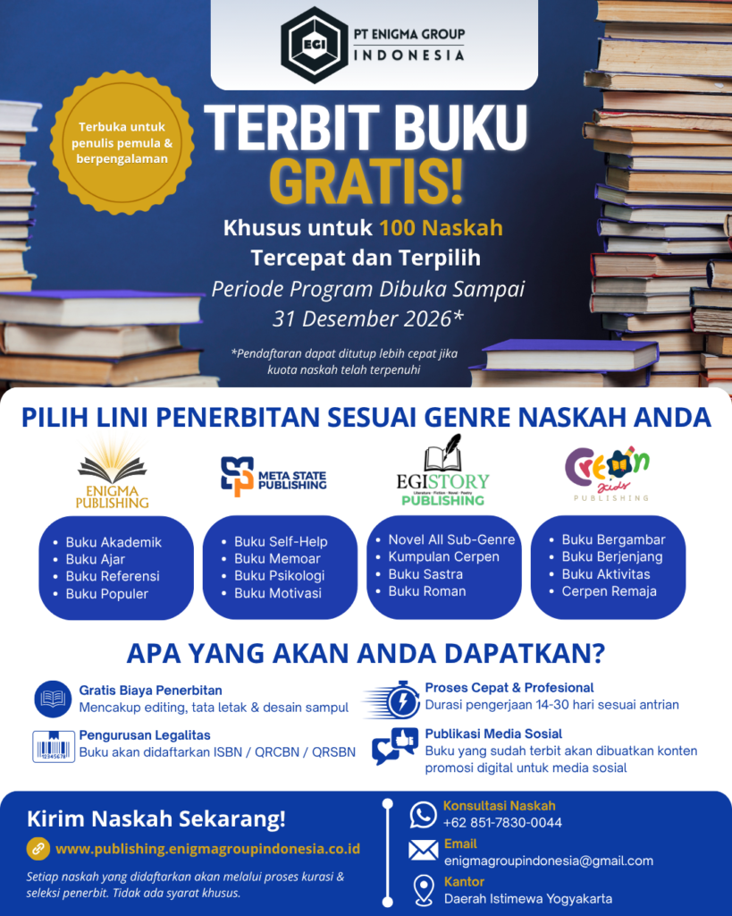 Terbitkan Karya Secara Gratis